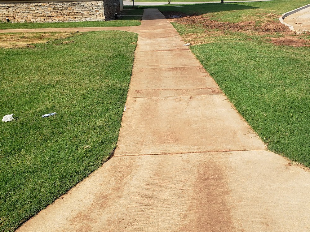 AMC Movie Theater Sidewalk Cleaning in Yukon, OK
